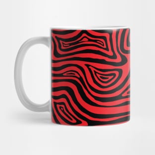 red bubbles Mug